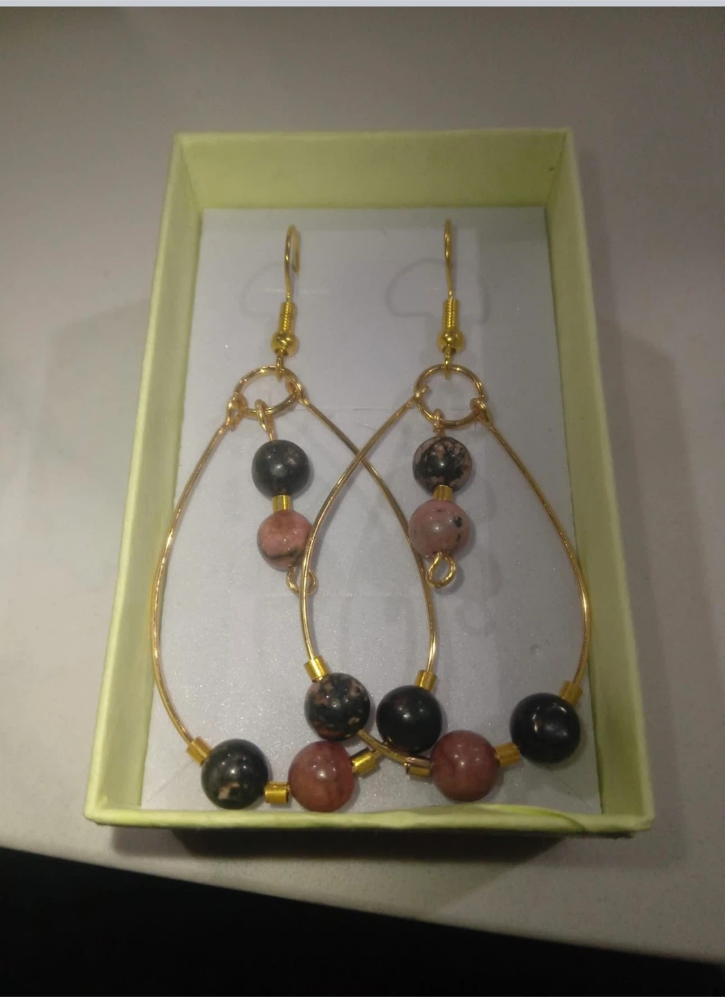 Beautiful Handmade Beaded Earrings & Rings - photo 2