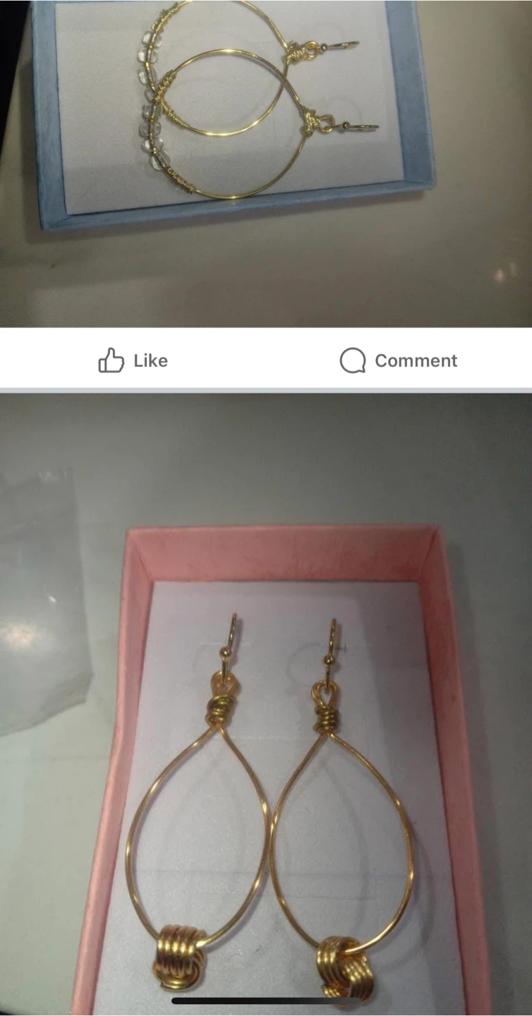 Beautiful Handmade Beaded Earrings & Rings