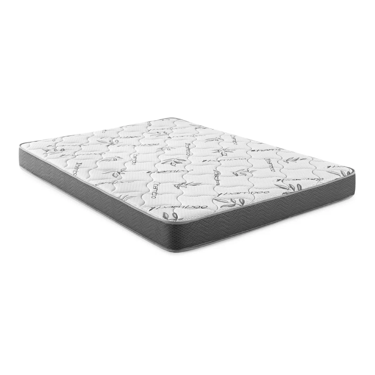 6" Full Rayon From Bamboo Cover Firm Foam Mattress