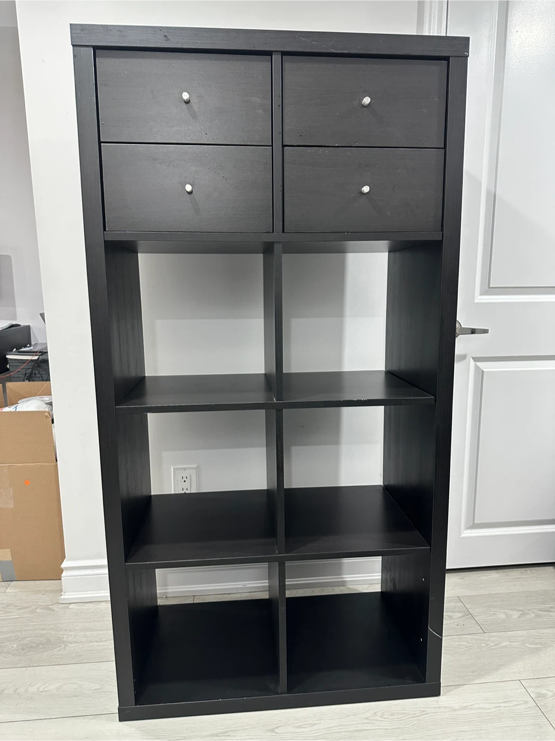 IKEA KALLAX 8-Shelf Unit with 4 Drawers - photo 3