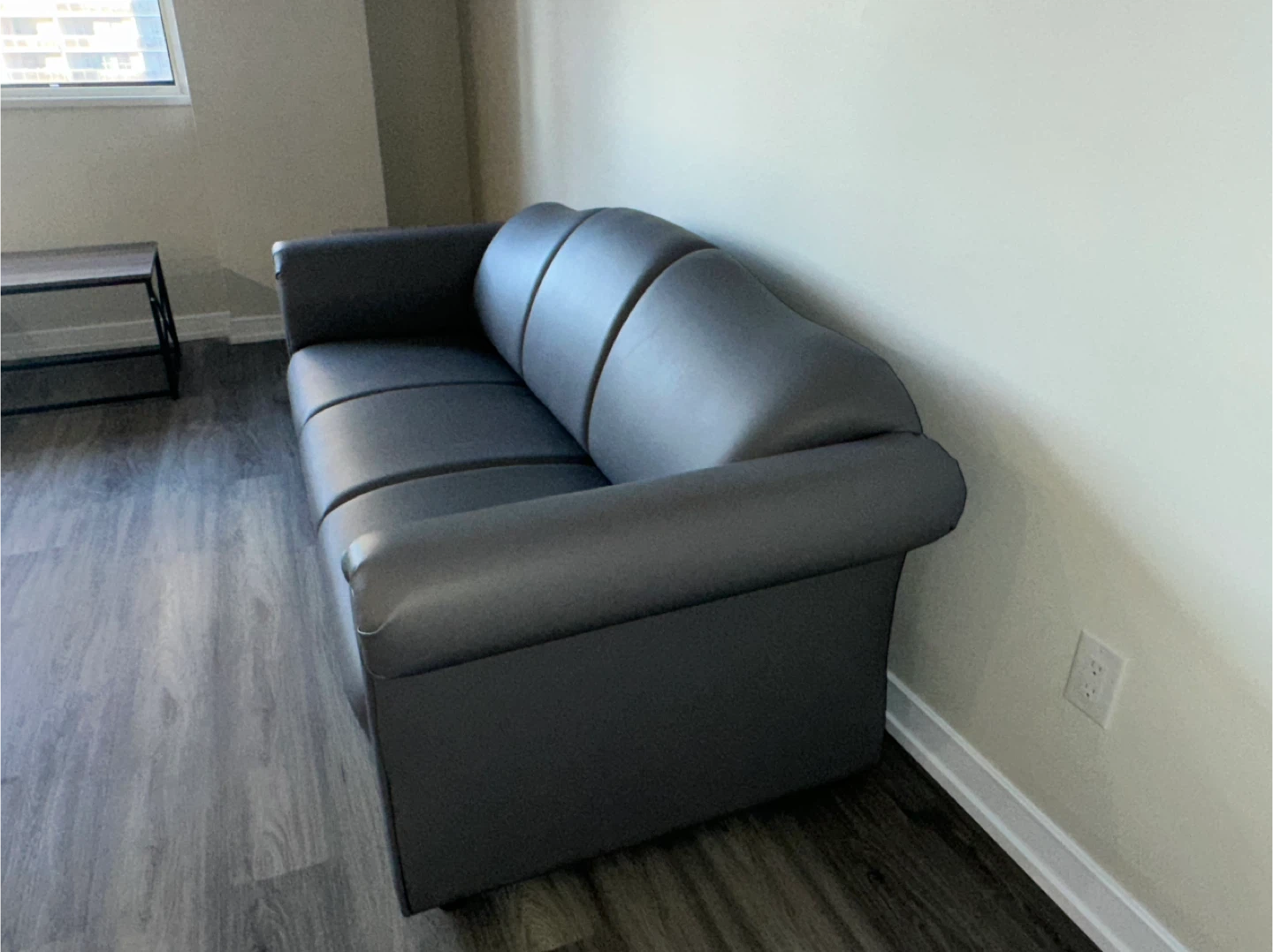 1 Month Old Grey 3-Seat Sofa - photo 3