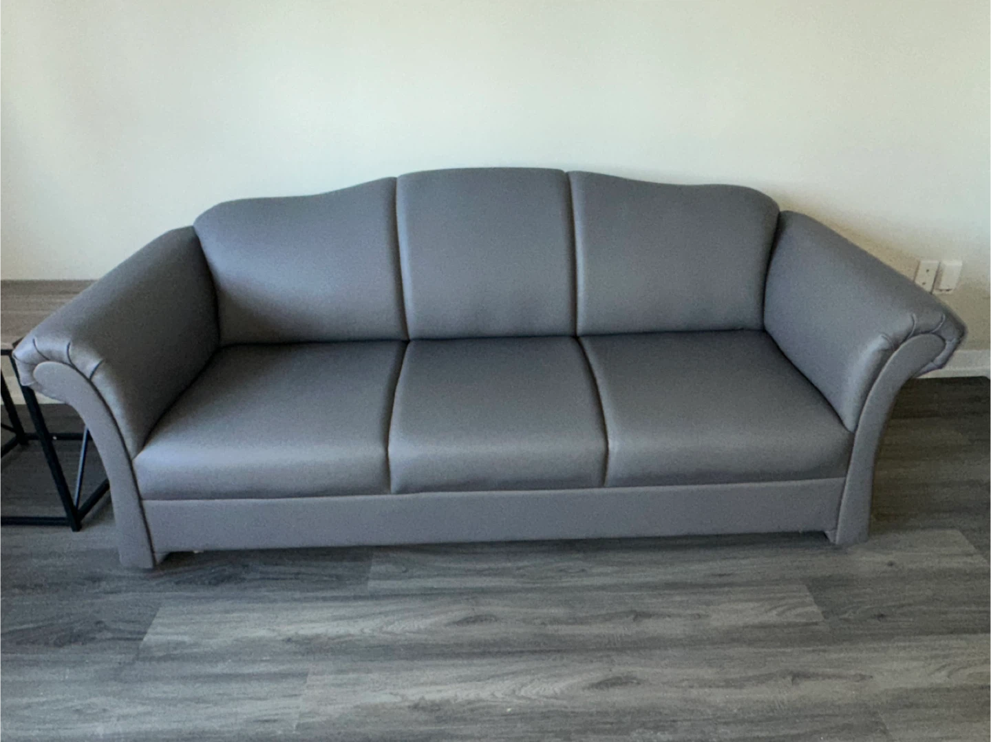 1 Month Old Grey 3-Seat Sofa