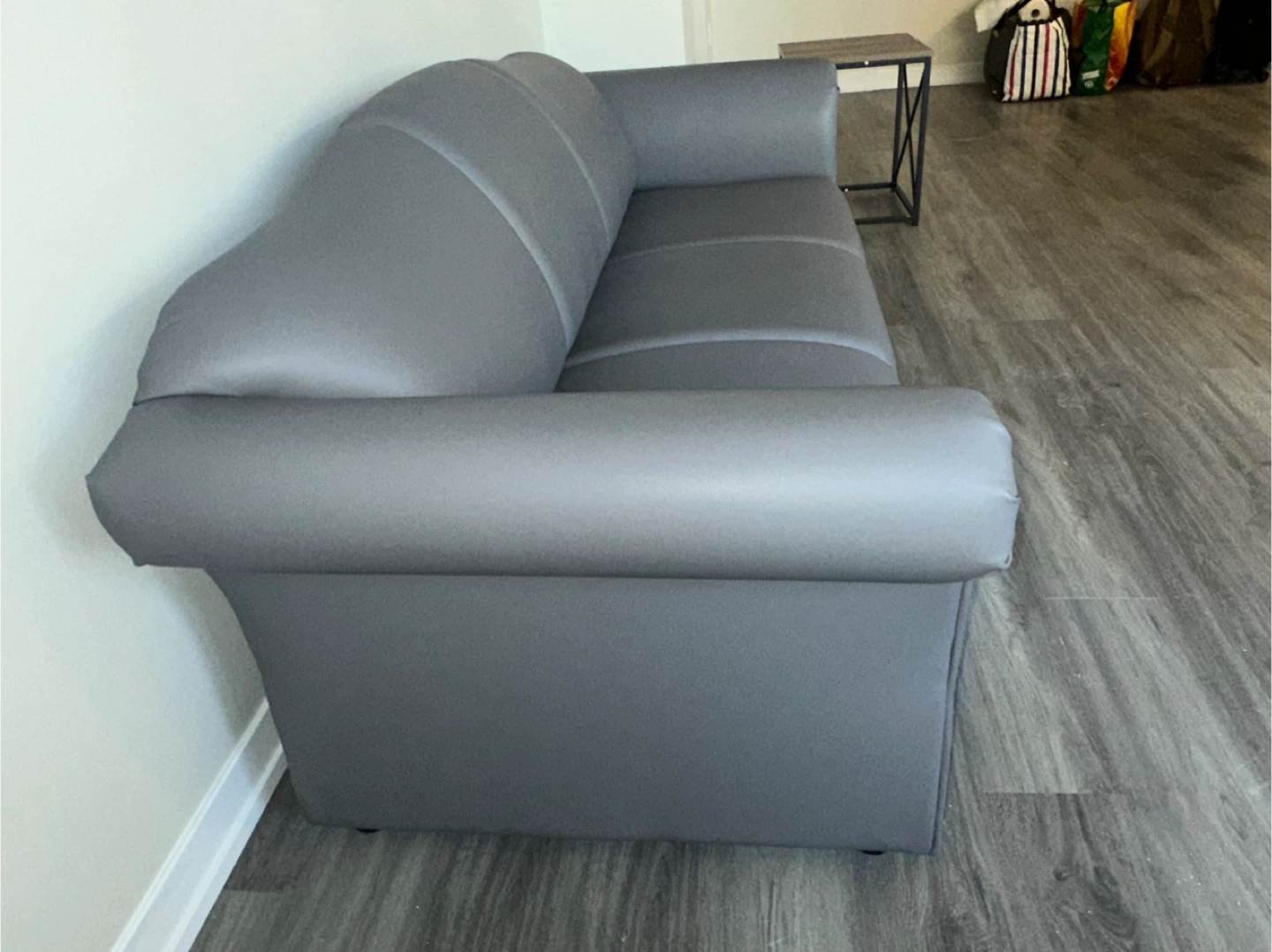 1 Month Old Grey 3-Seat Sofa - photo 2