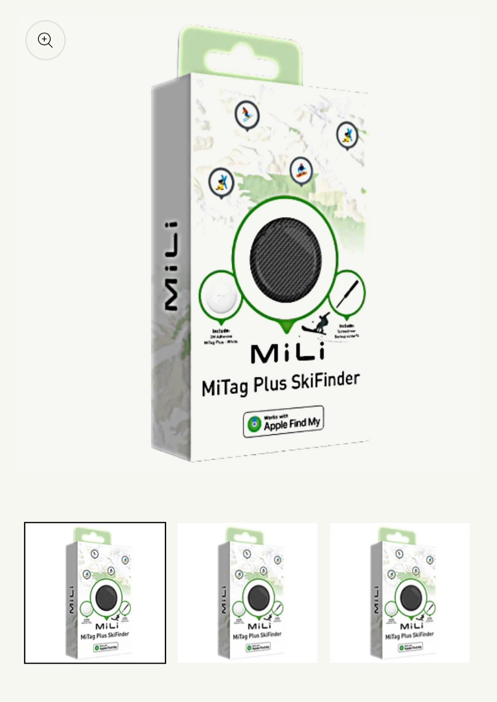 MiLi MiTag Plus SkiFinder - New!
