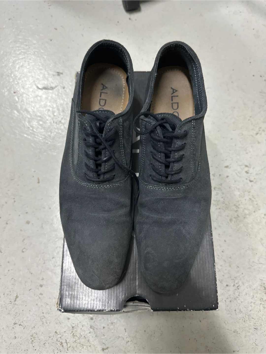 ALDO Suede Leather Dress Shoes, Size 10.5 - photo 2