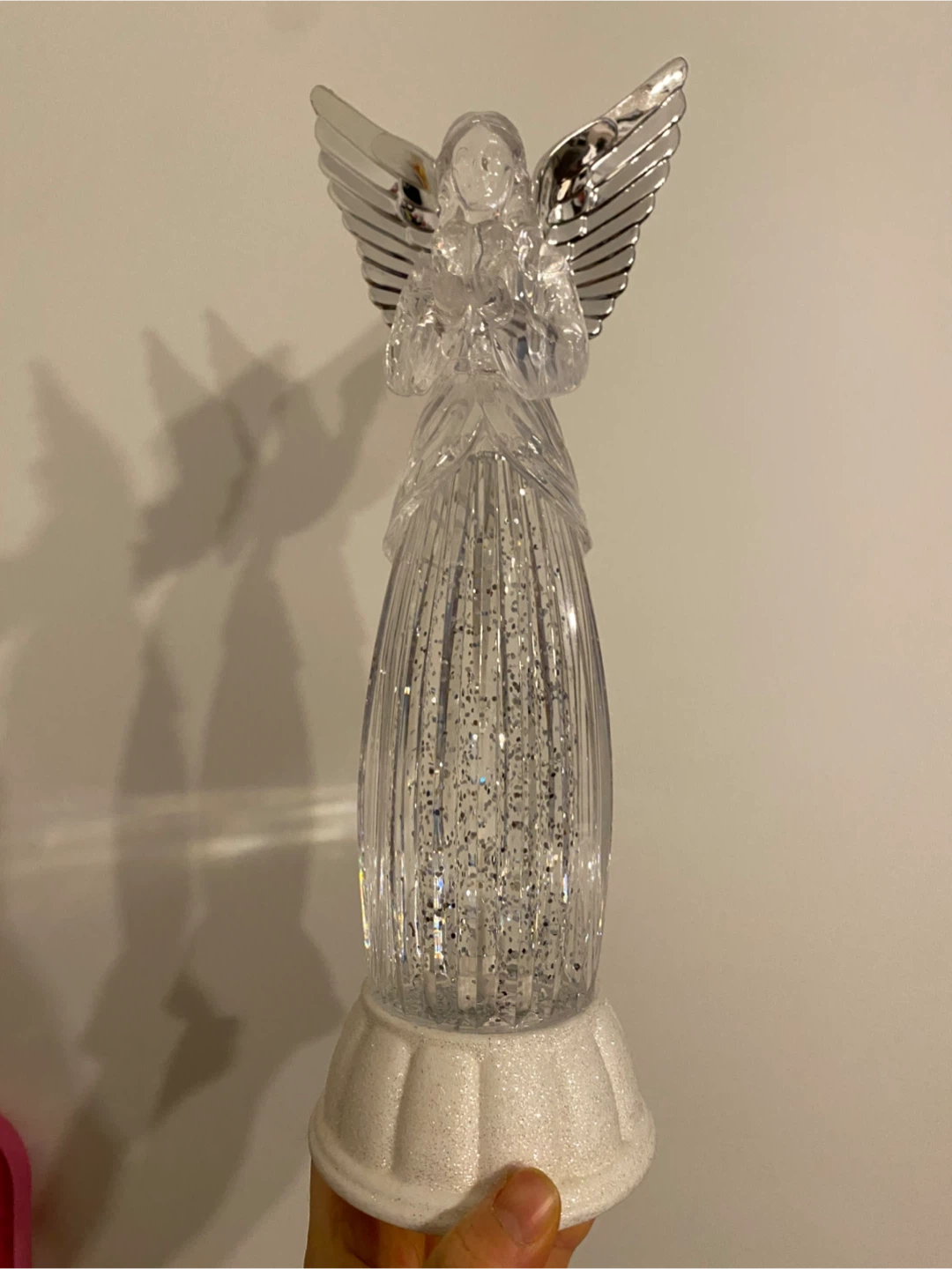 Angel Water Globe Figurine