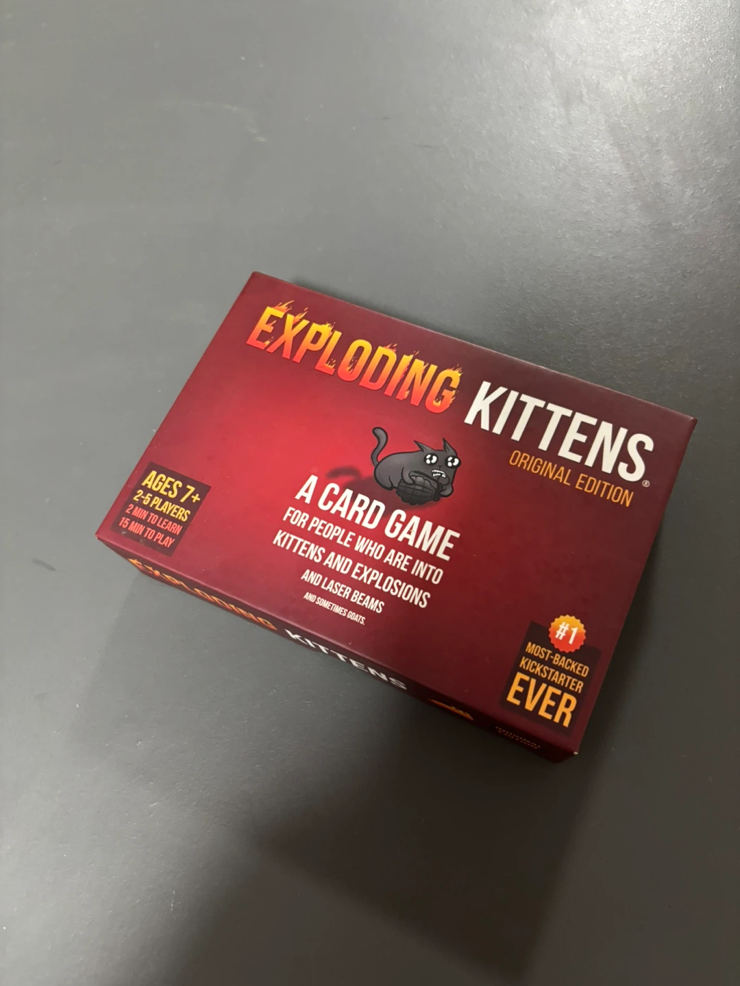 Board game Exploding Kittens Card Game - Original Edition