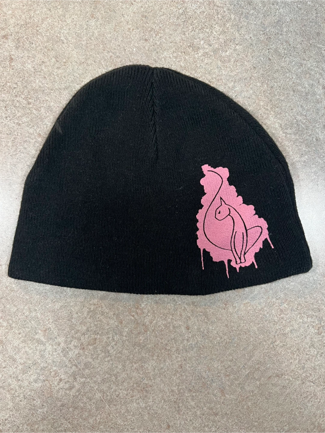 Junior Baby Phat Black Beanie - One Size