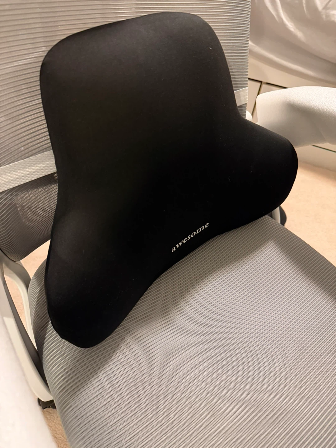 Awesome Black Lumbar Support Pillow - photo 2