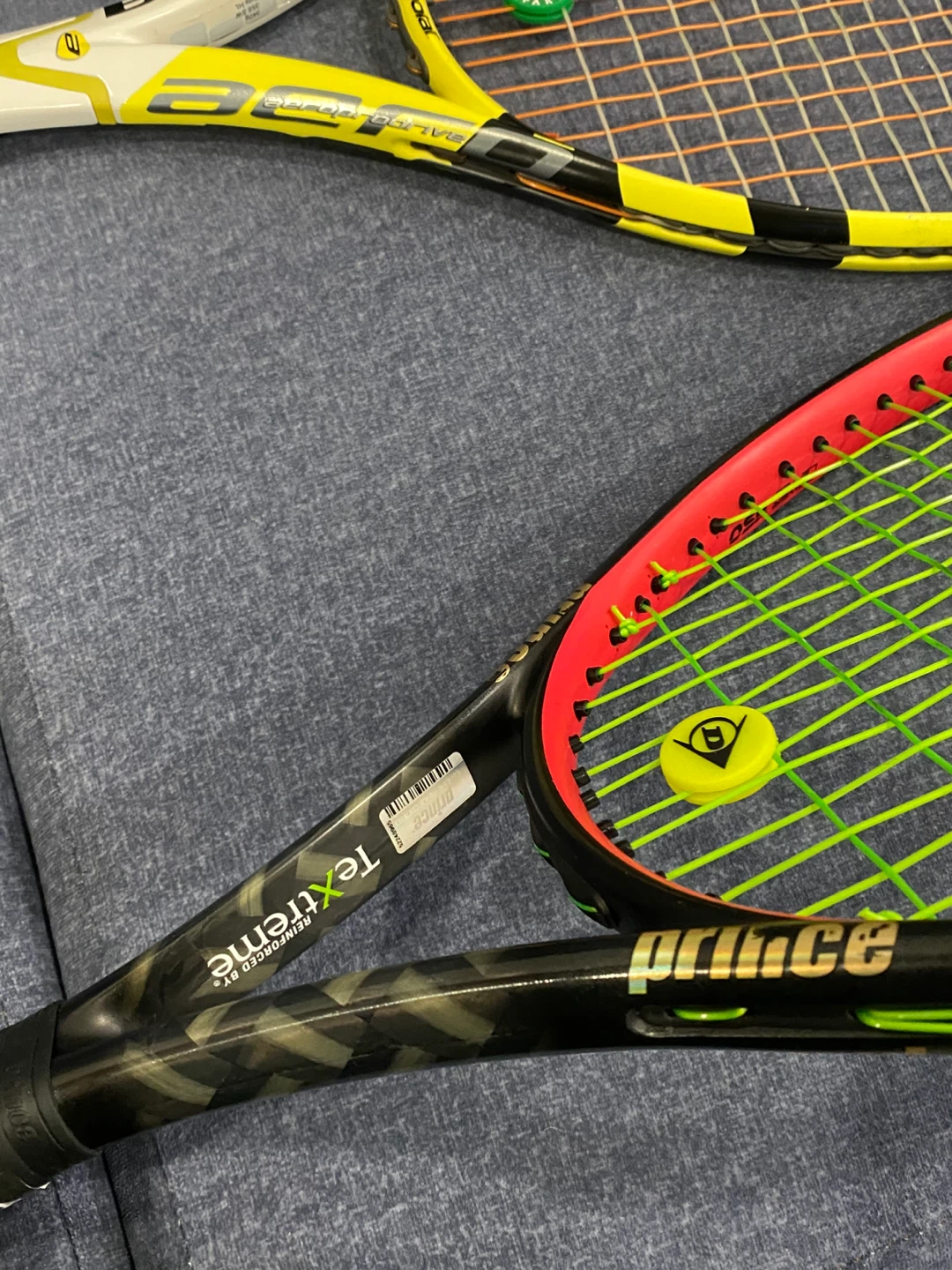 Babolat and prince racquet - photo 3