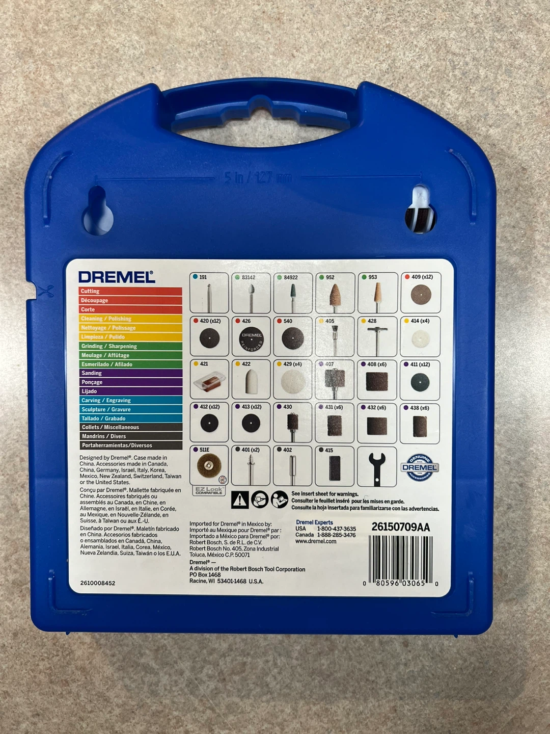 Dremel Super Accessory Kit 709-01, 110 Pieces - photo 2