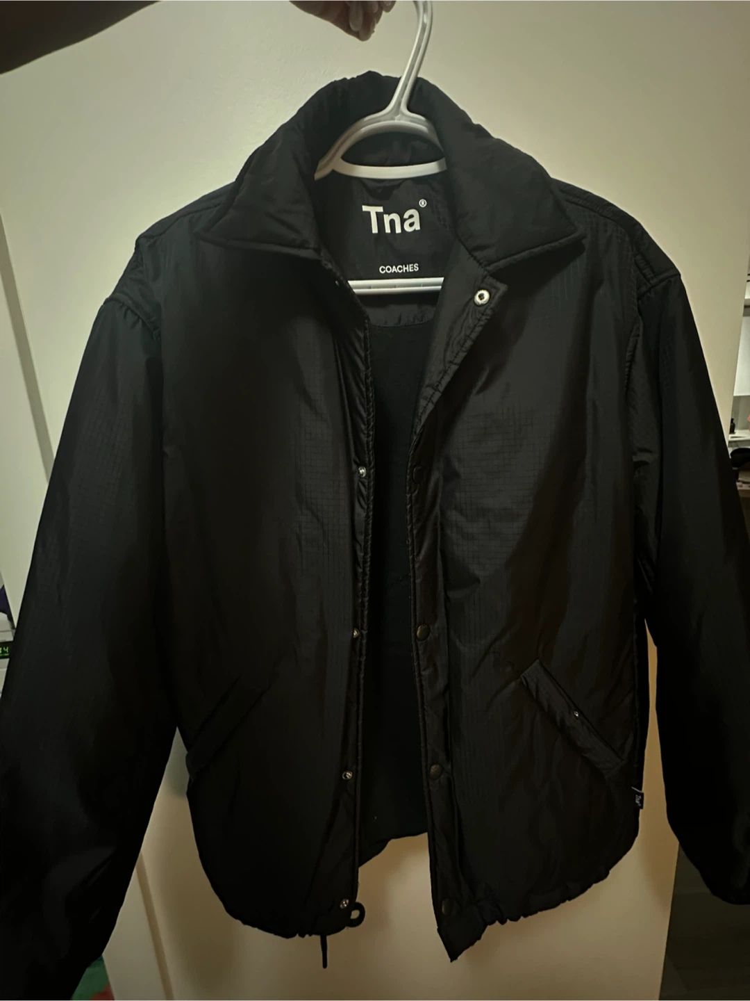 TNA Coaches Jacket - Black