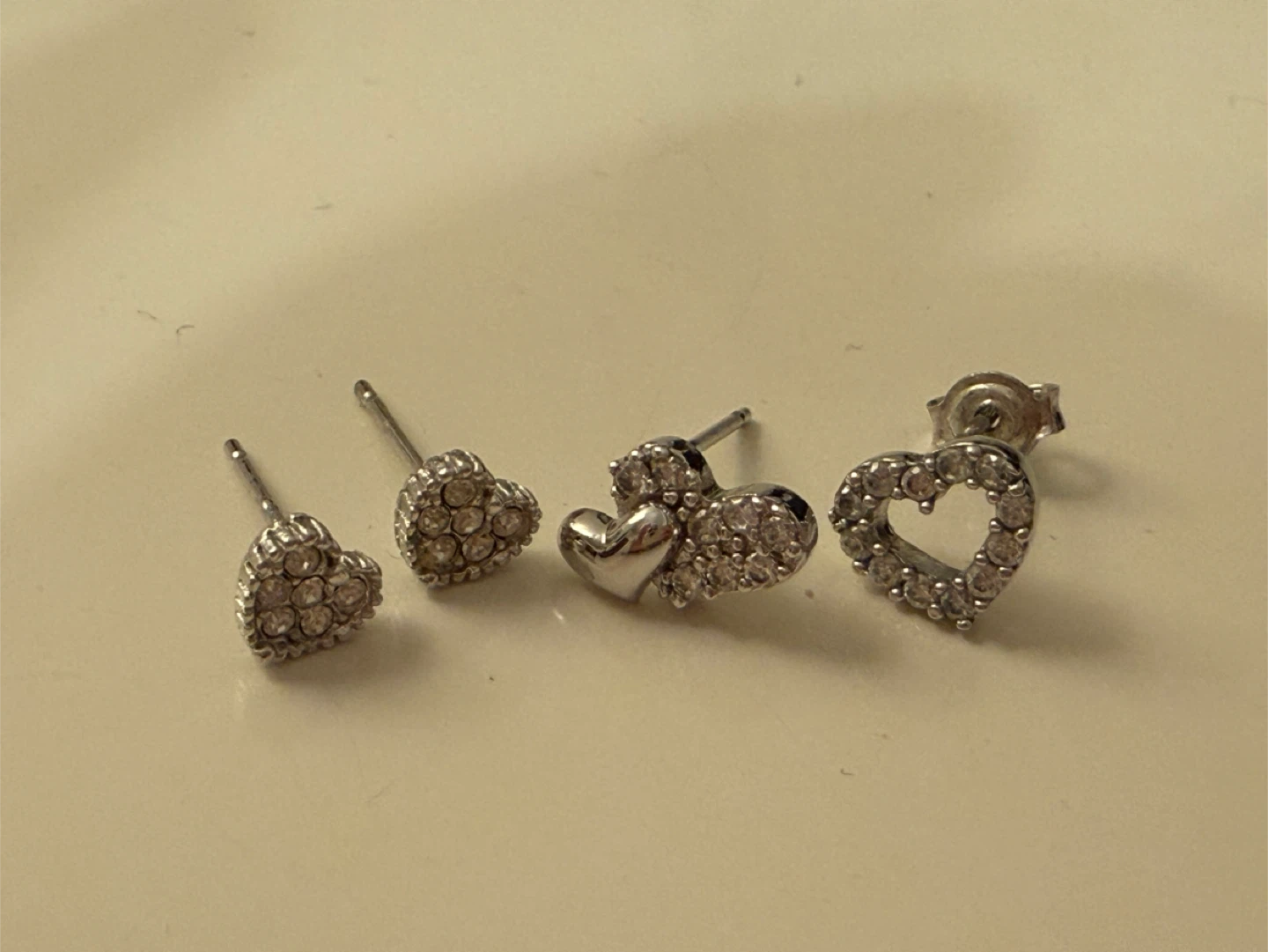 Heart Stud Earrings Set $5 for 2 set - photo 2