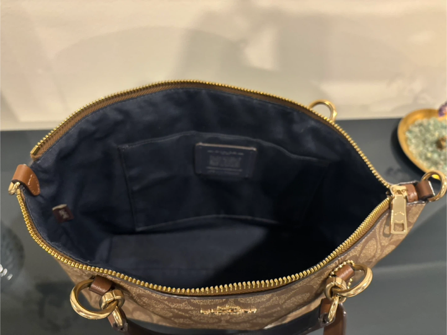 Coach Signature Dome Satchel - photo 3