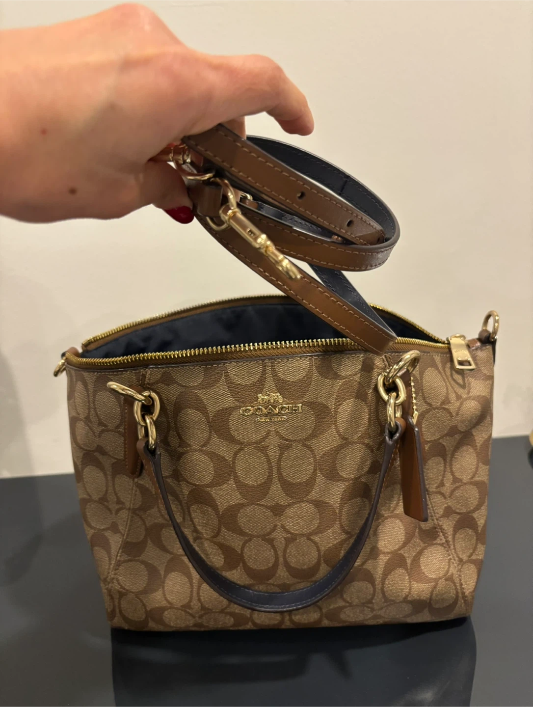 Coach Signature Dome Satchel - photo 5