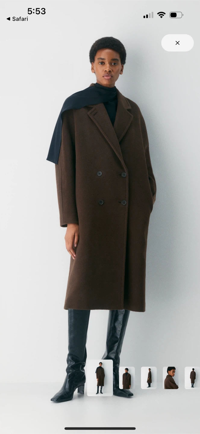 Aritzia The Slouch Coat - (Re)Camel Wool - photo 2