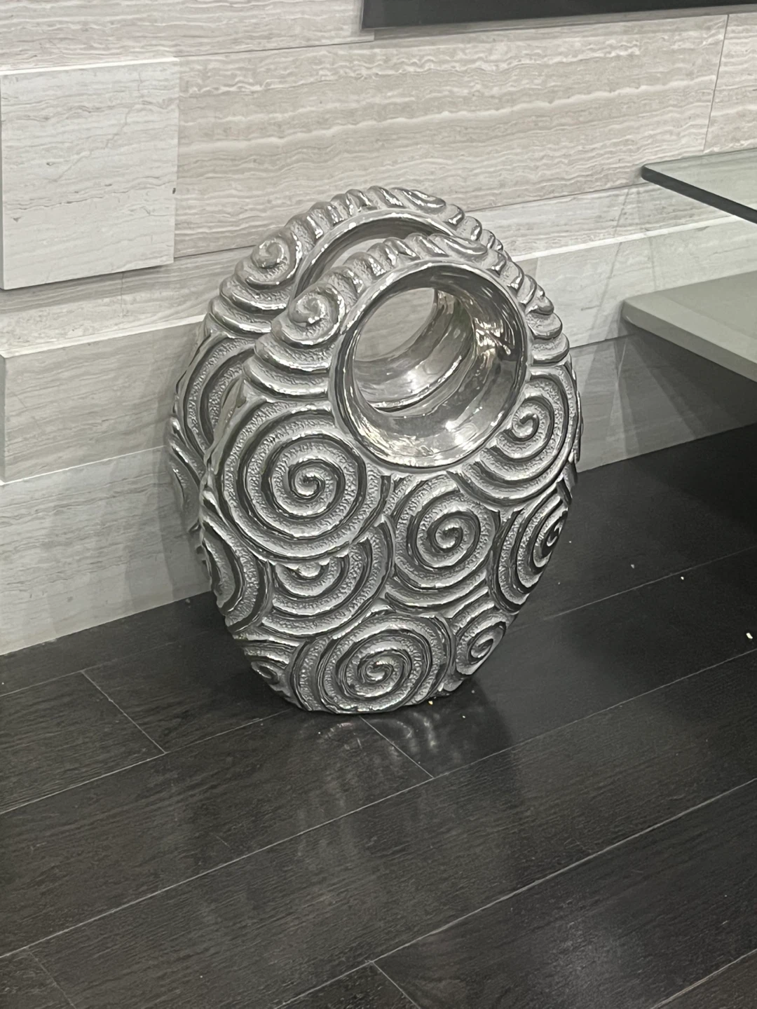 Silver Decorative Vase - photo 2
