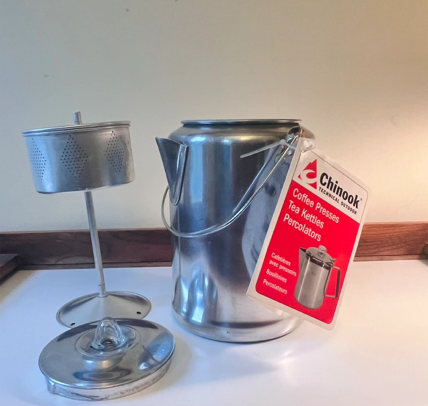 Chinook Canyon Coffee Percolator 20 Cups (New with Tag) - photo 5