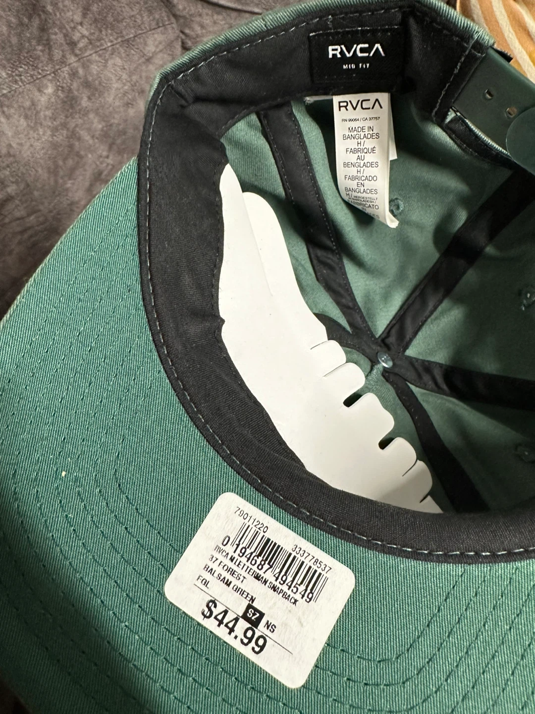 RVCA x Aleister Leineman Snapback Hat - Green - photo 2