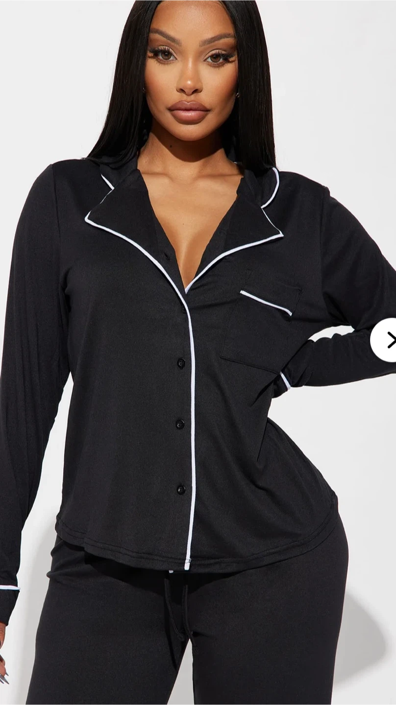 Brand New Black Pajama Set - photo 3