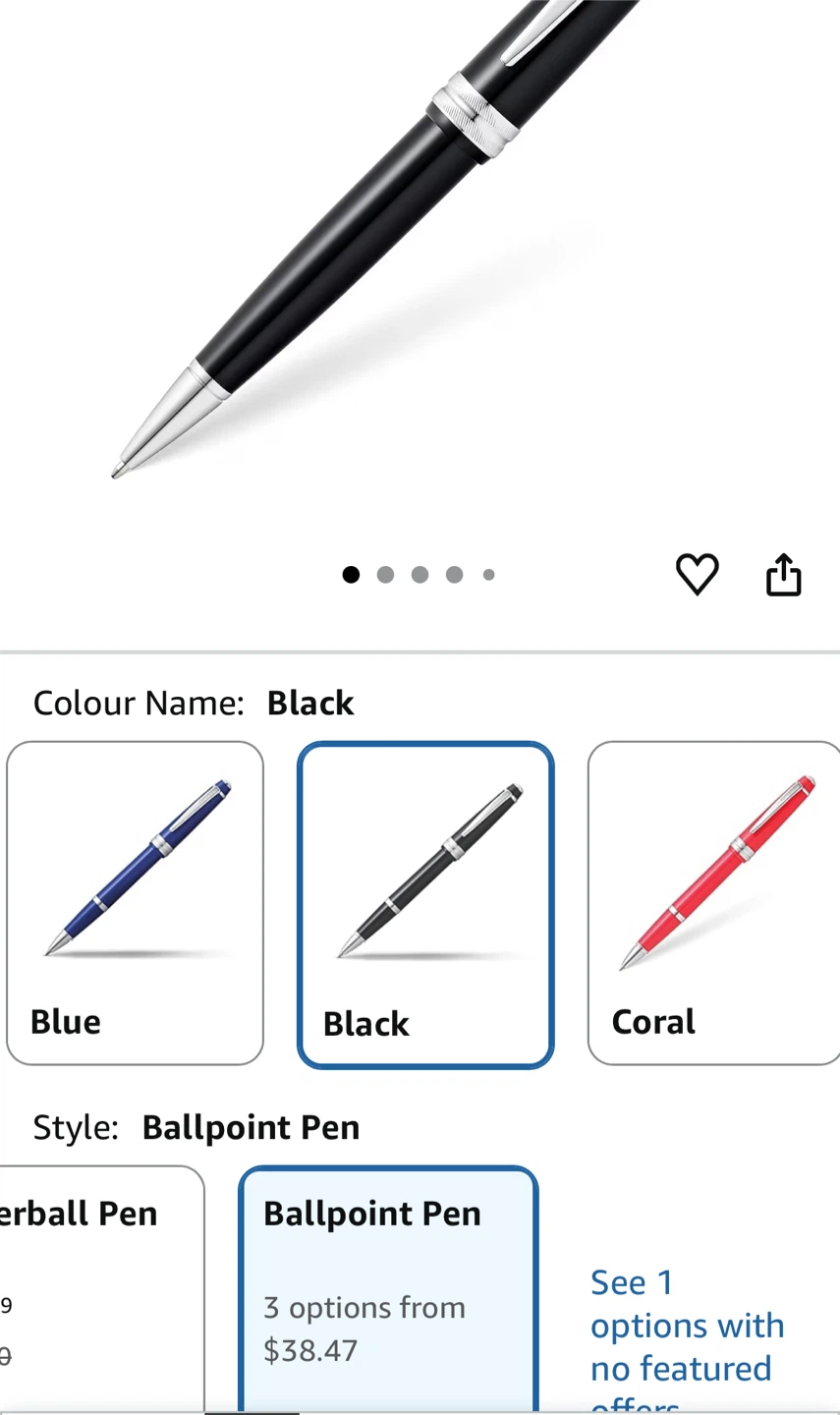 Cross Ballpoint Pen - Black - photo 4