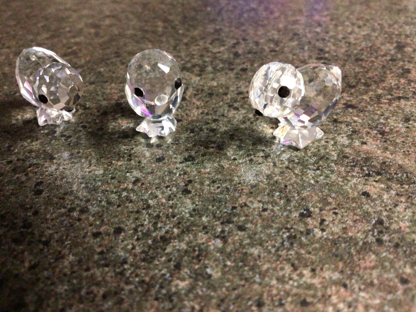 Swarovski Crystal Figurines Family Chickens - photo 2