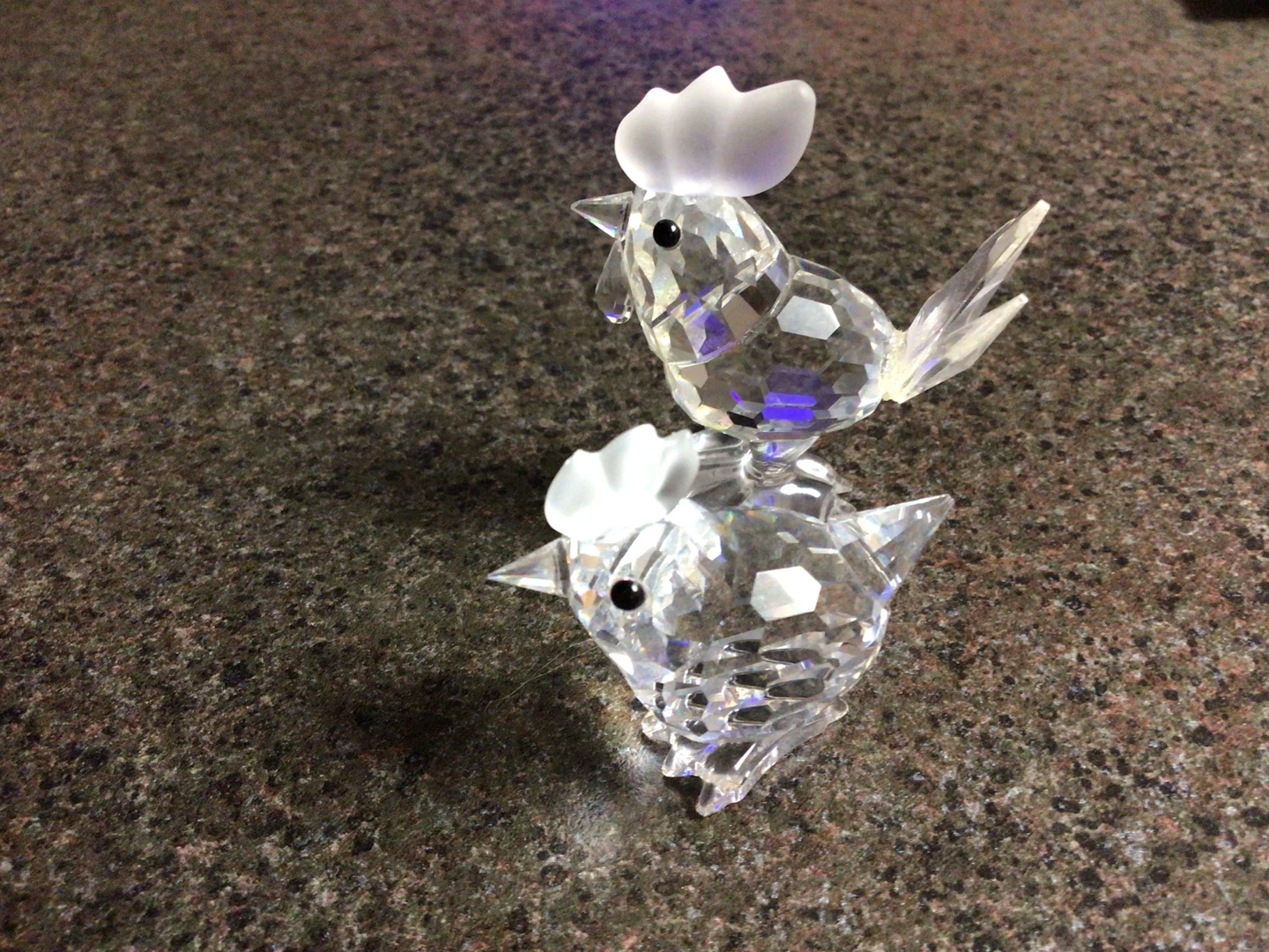 Swarovski Crystal Figurines Family Chickens - photo 5