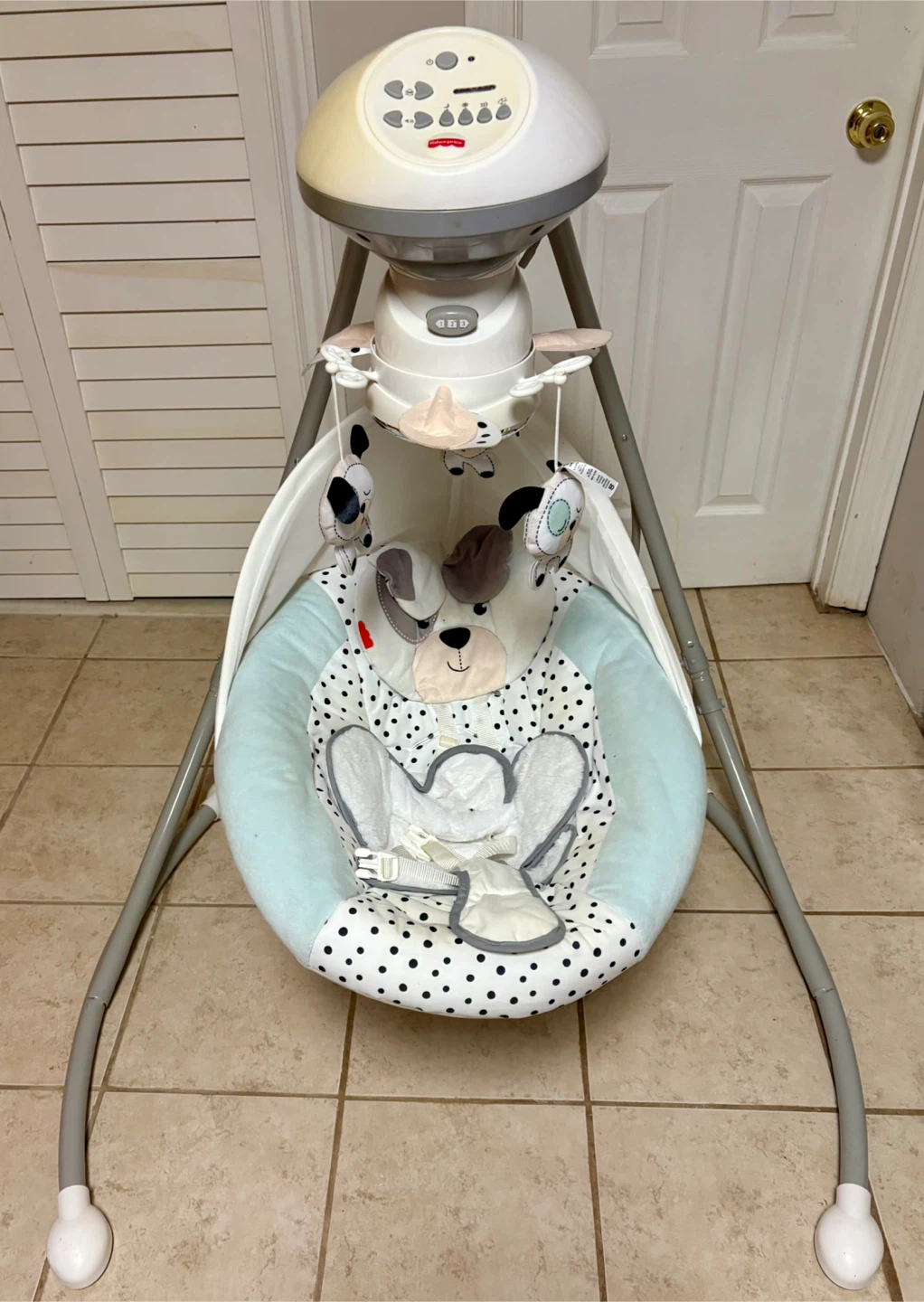 Fisher-Price Sweet Snugapuppy Dreams Cradle ’n Swing