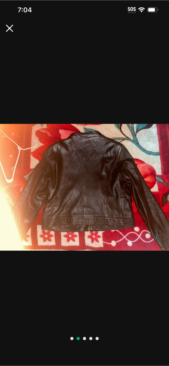 Knoles & Carter London Black Leather Jacket 4XL - photo 2