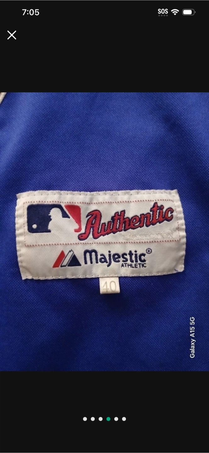 Majestic Blue Jays Stroman #6 Jersey - Size 40 - photo 3