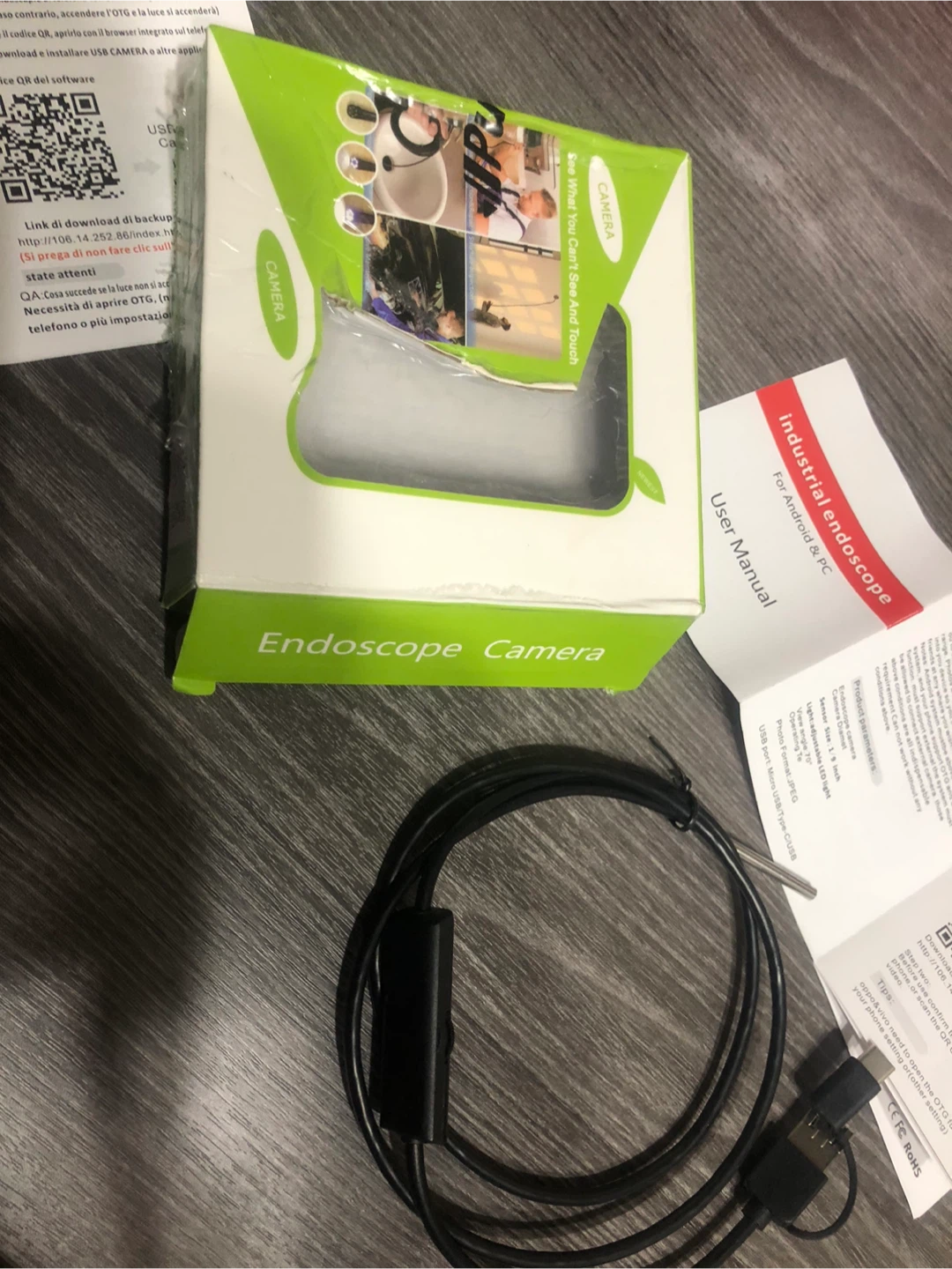 Endoscope Camera for Android & PC