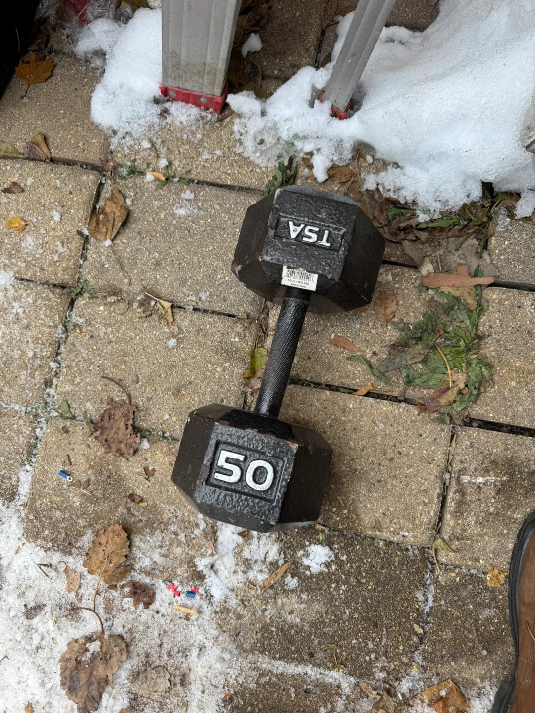 TSA 50 lb Dumbbell