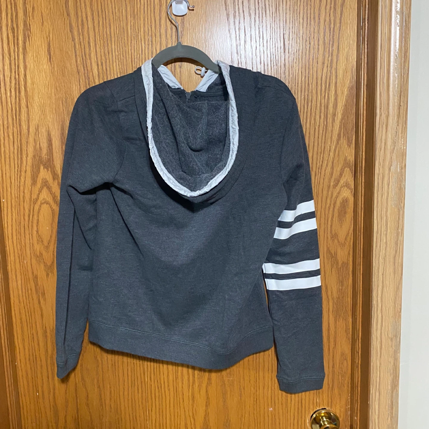 Stripe Logo Graphic Hoodie - photo 3