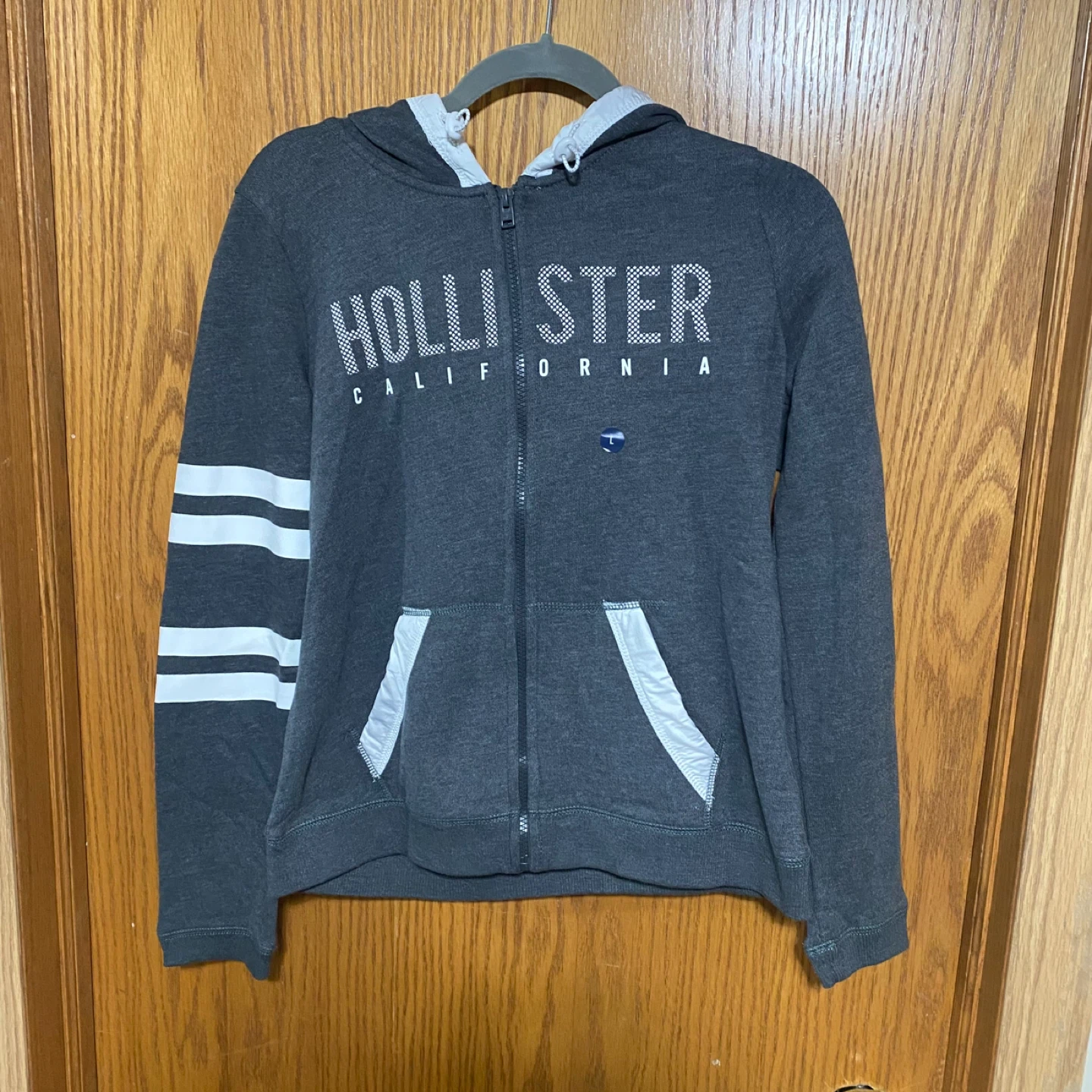Stripe Logo Graphic Hoodie