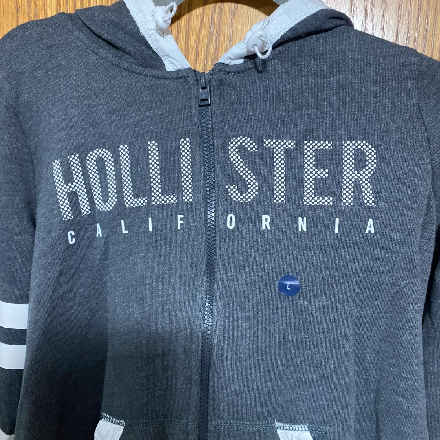 Stripe Logo Graphic Hoodie - photo 2