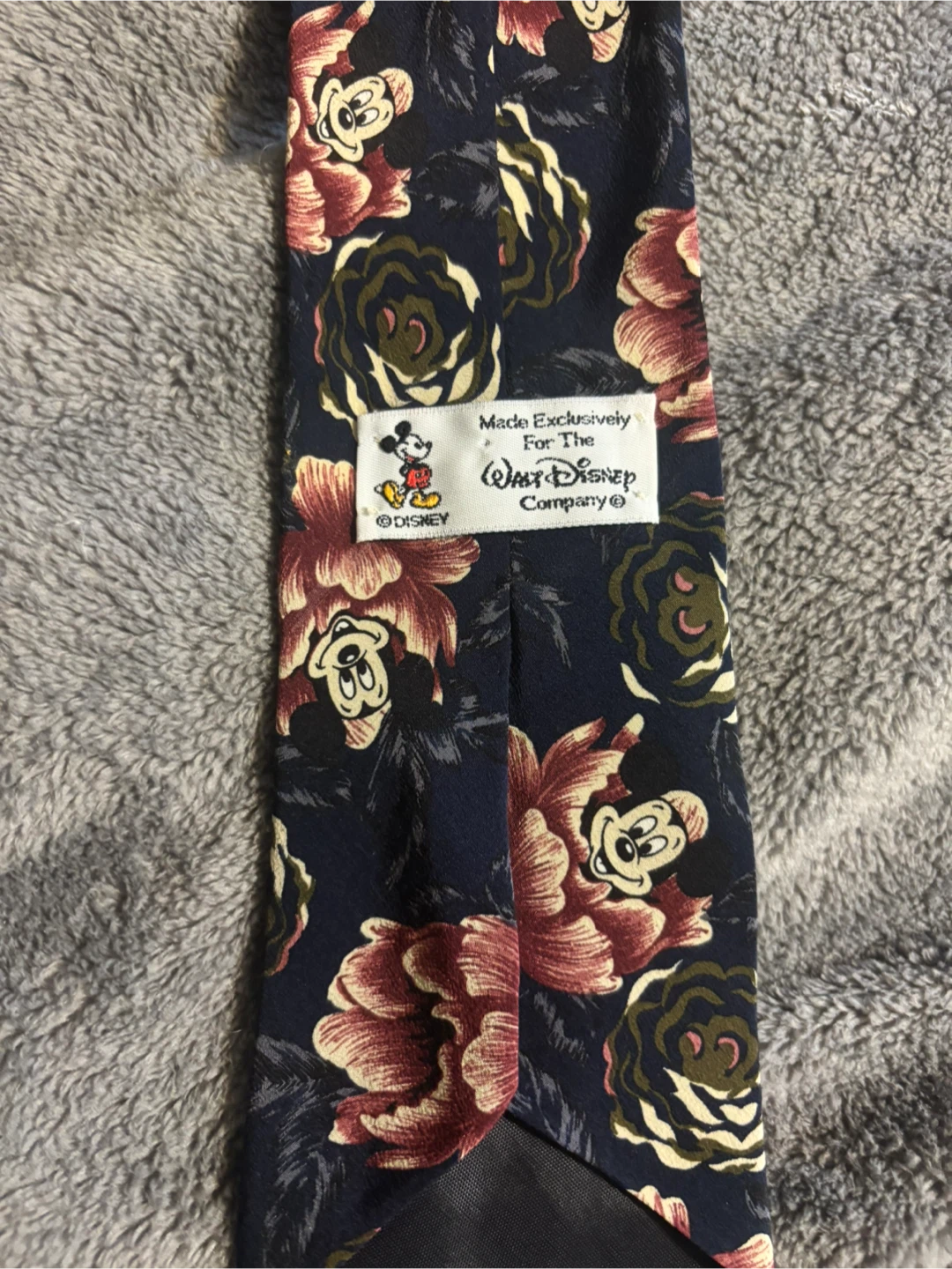 Disney Floral Mickey Mouse Tie - photo 3