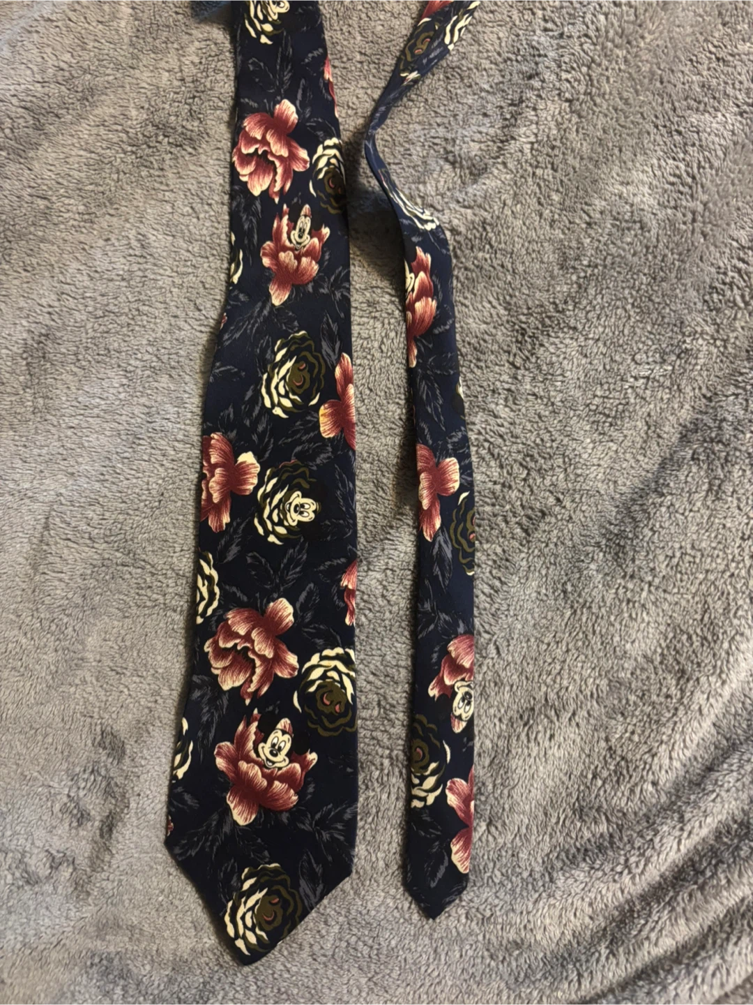 Disney Floral Mickey Mouse Tie - photo 4