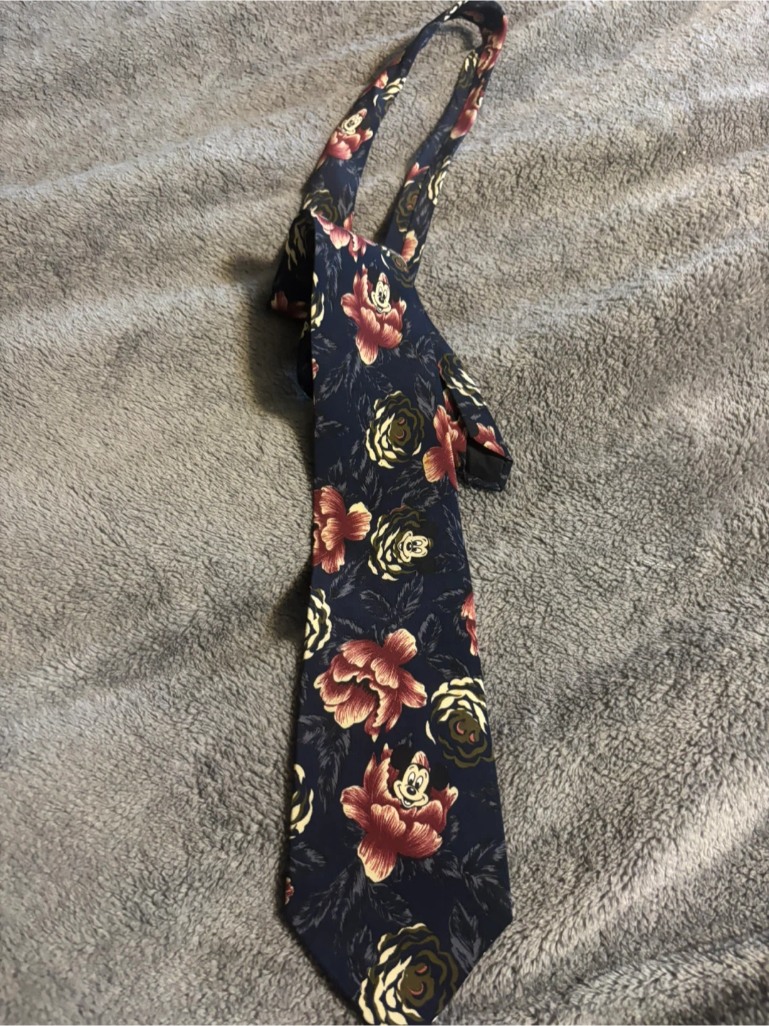 Disney Floral Mickey Mouse Tie