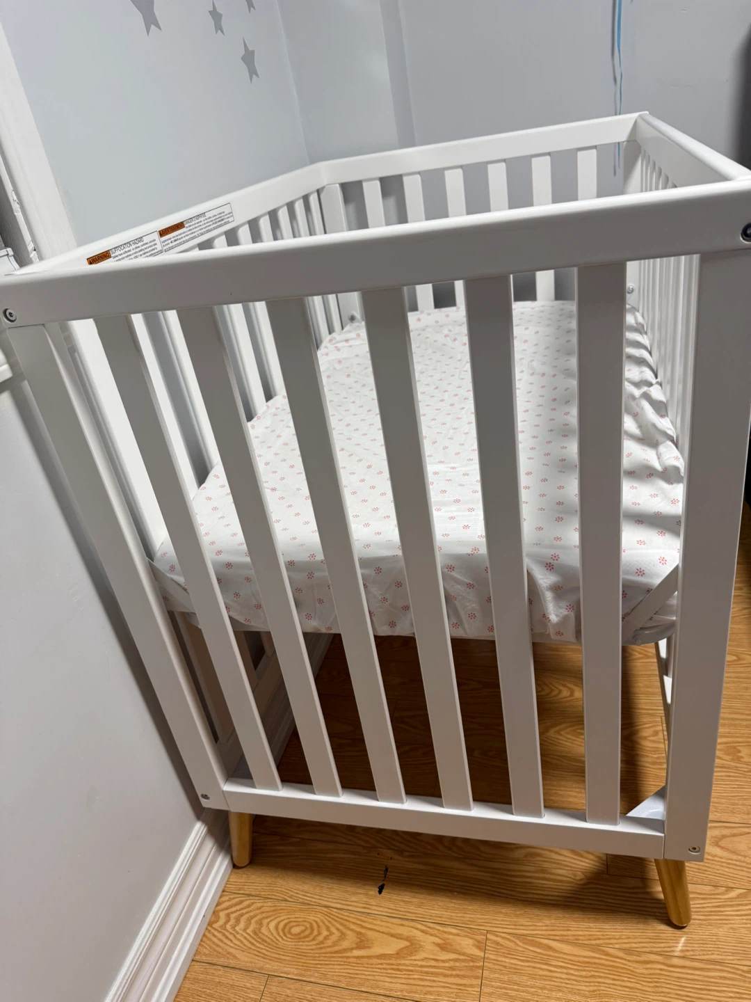 Delta Children Mini Crib - White - photo 2