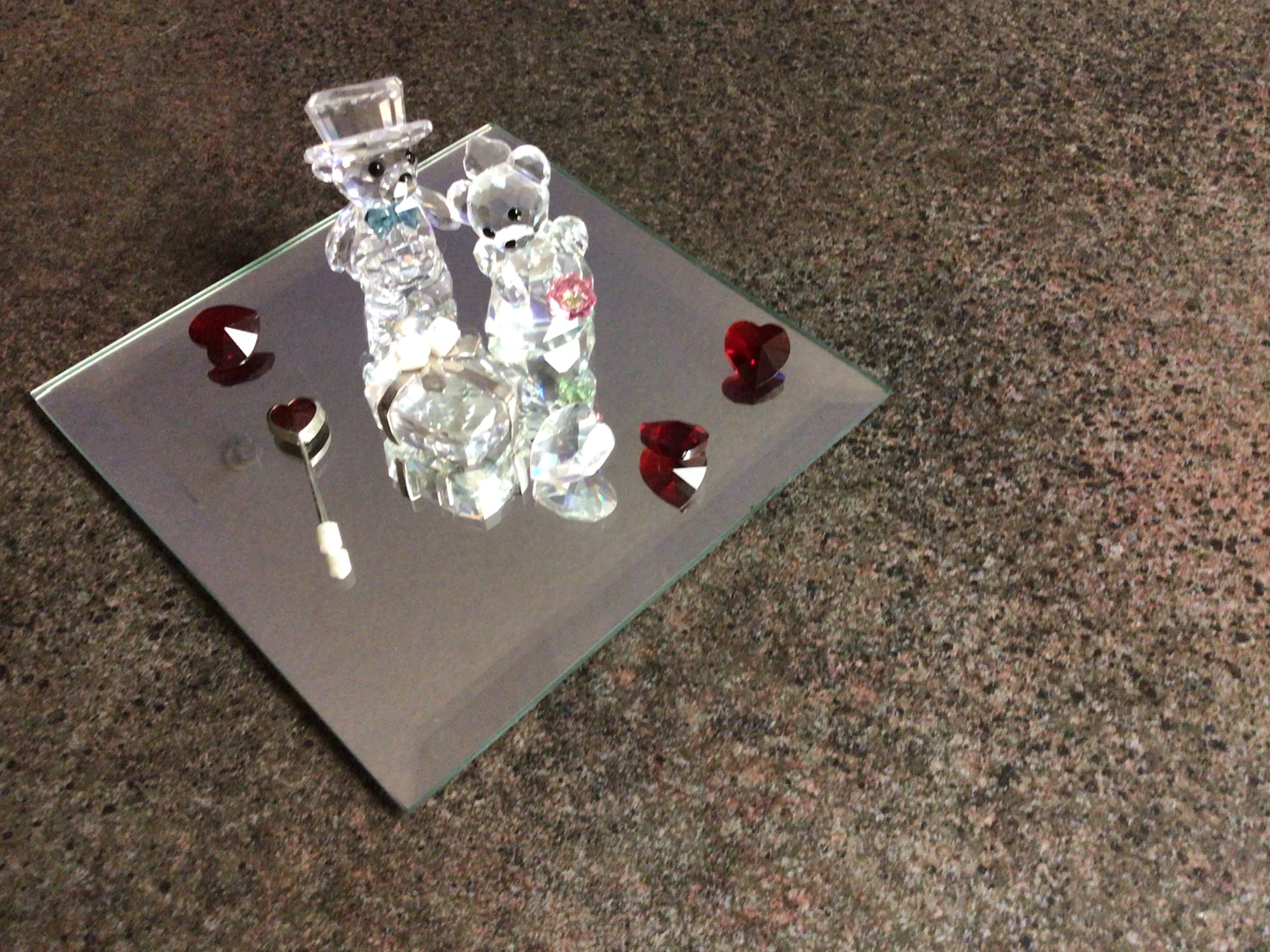 Swarovski Crystal Wedding Bears Plus