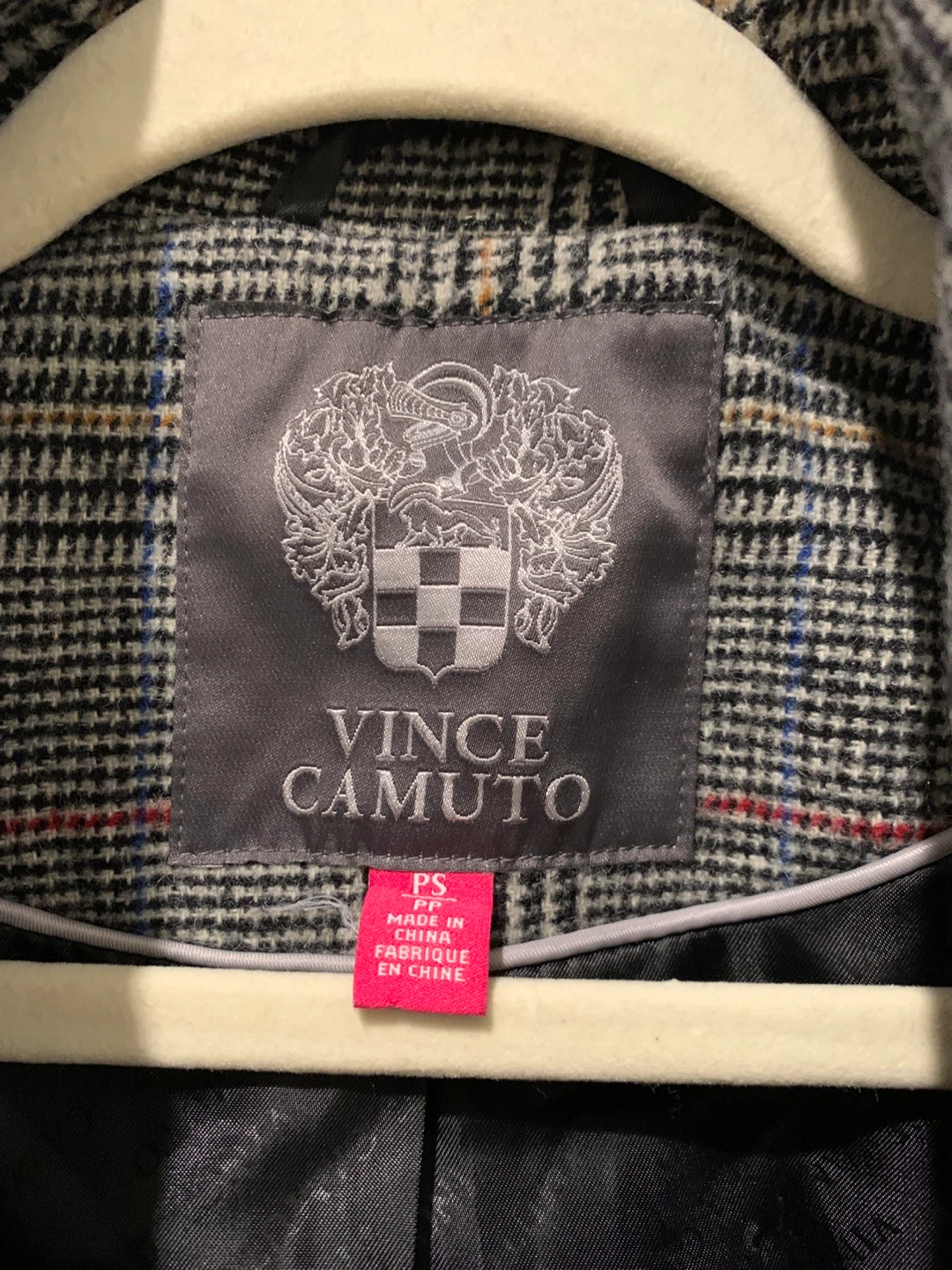 Vince Camuto Plaid Coat - Size PS - photo 2