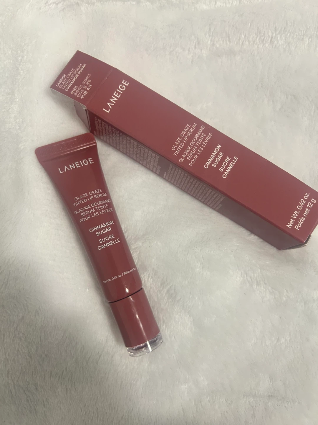 Laneige Glaze Craze Tinted Lip Serum - Cinnamon Sugar