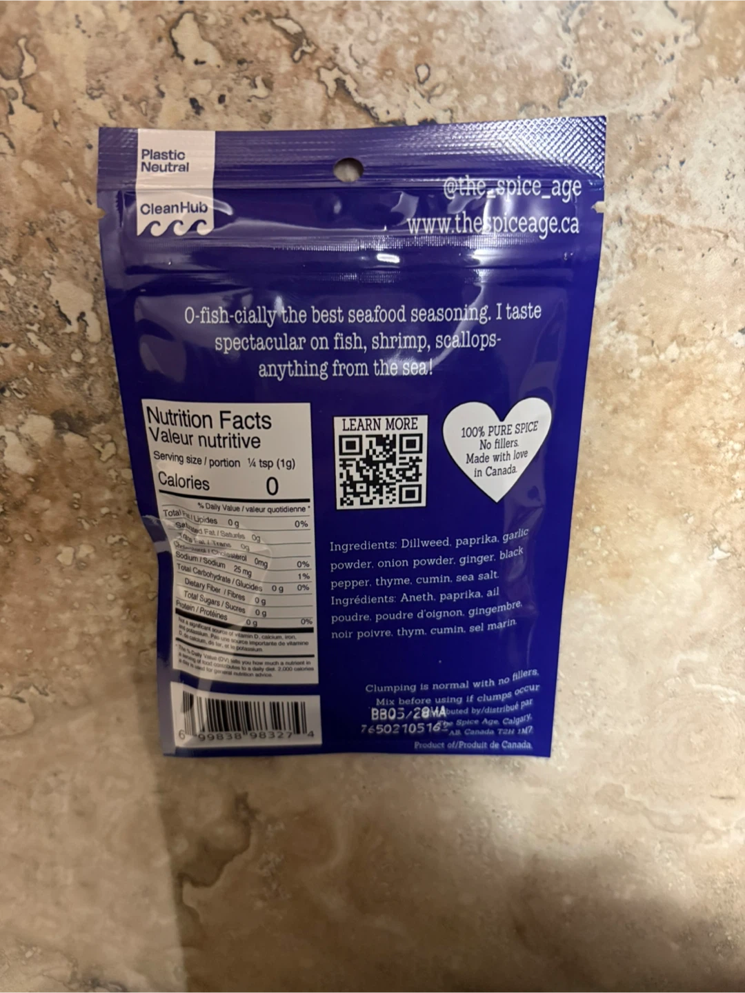 The Spice Age Under The Sea Seafood Seasoning - photo 2