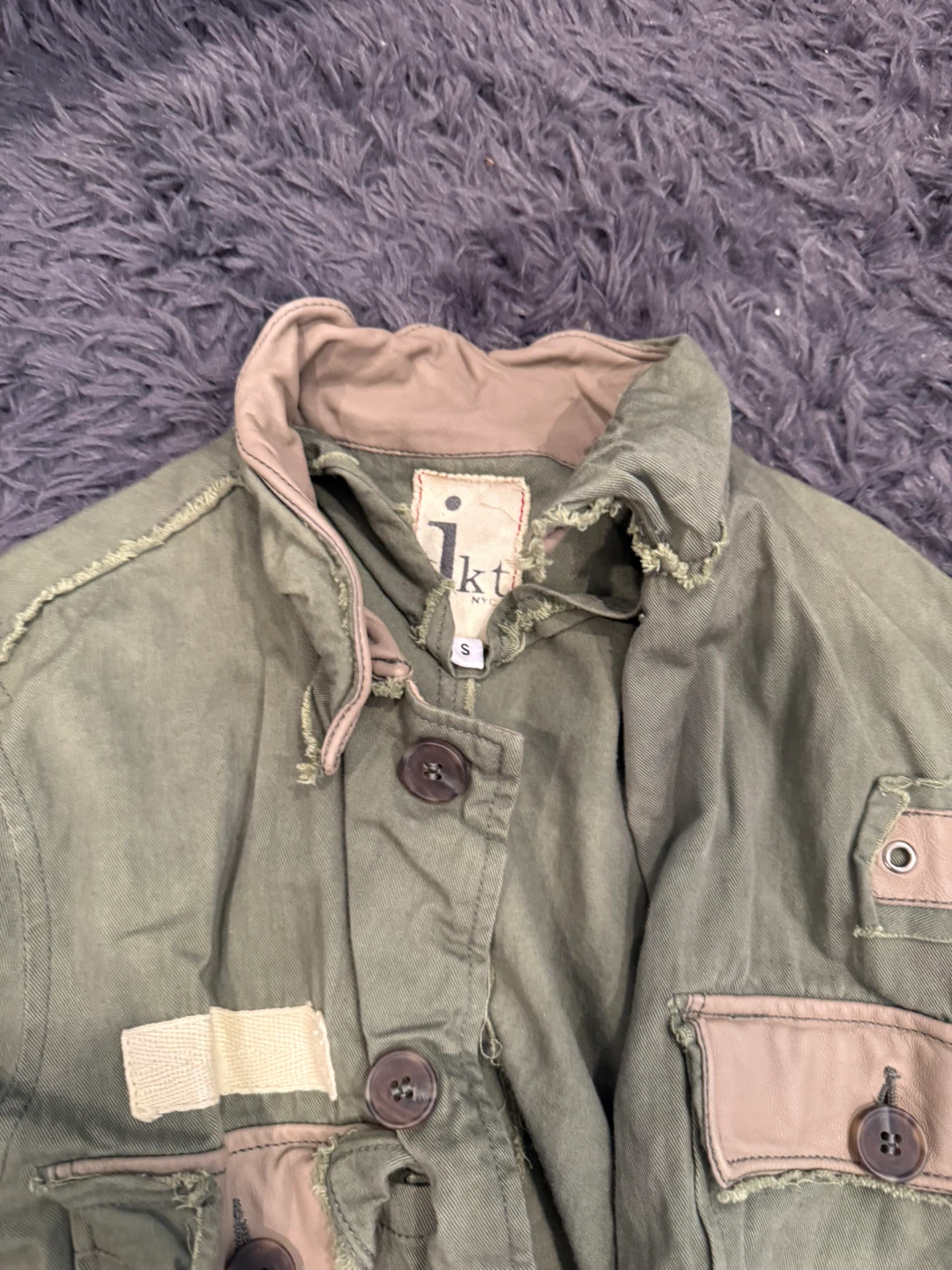 100% NEW Ikt Army Green Jacket