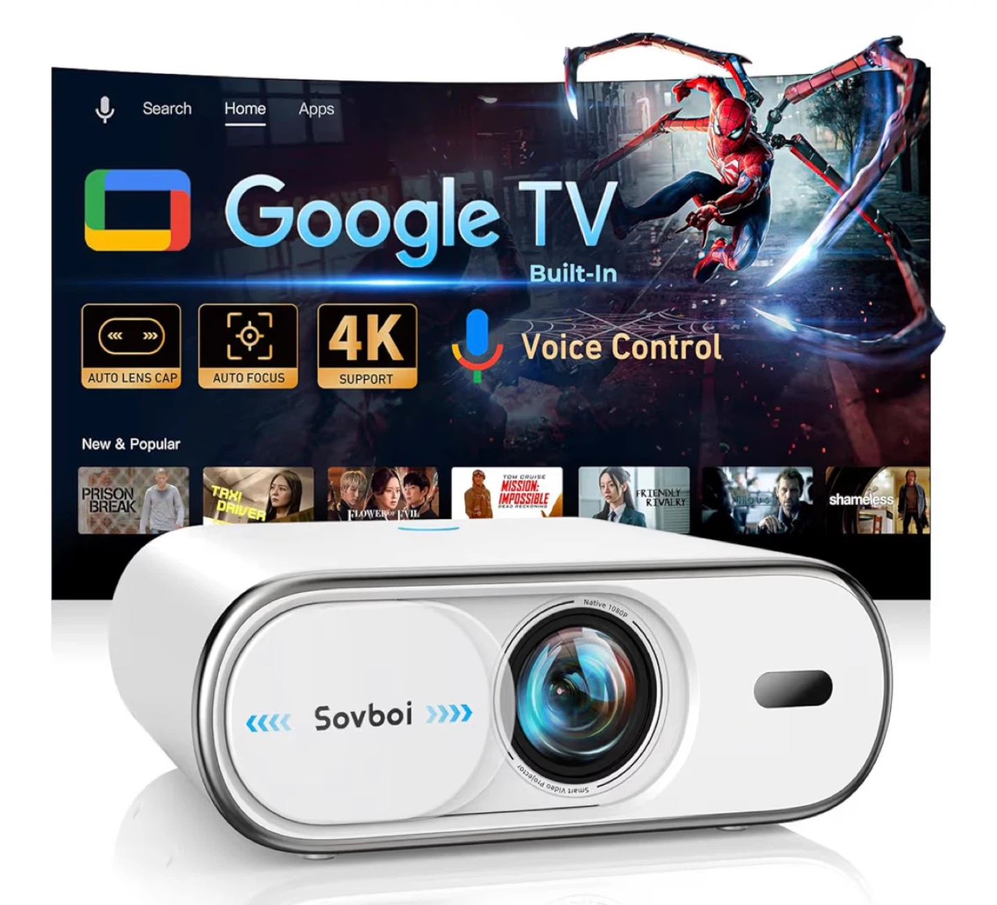 Sovboi E30Max Video Projector