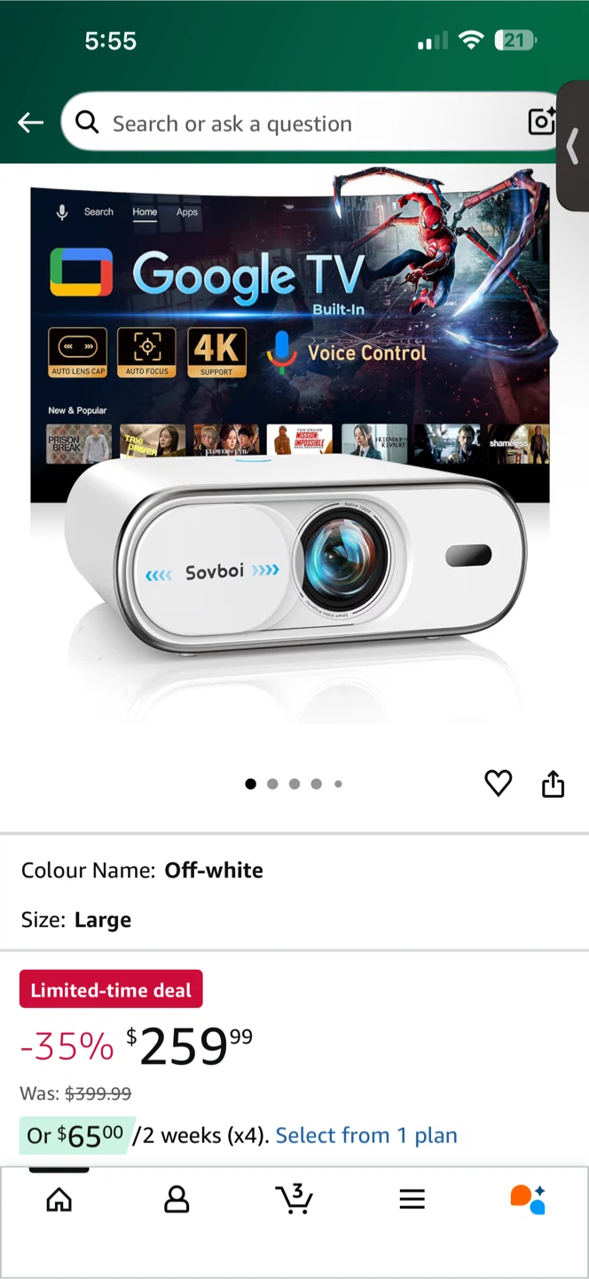 Sovboi E30Max Video Projector - photo 3