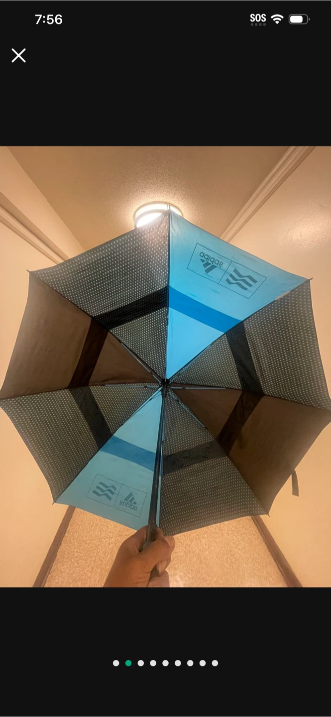 Adidas Umbrella - Blue & Black - photo 3