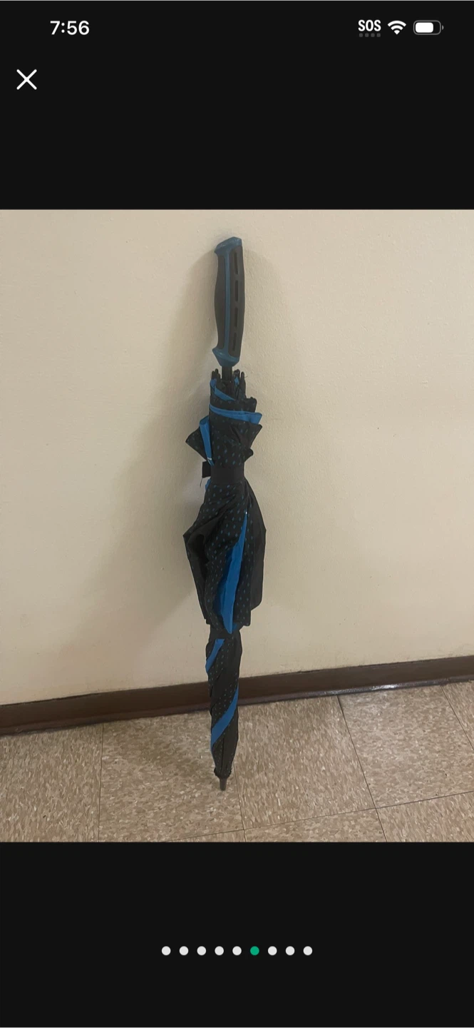 Adidas Umbrella - Blue & Black