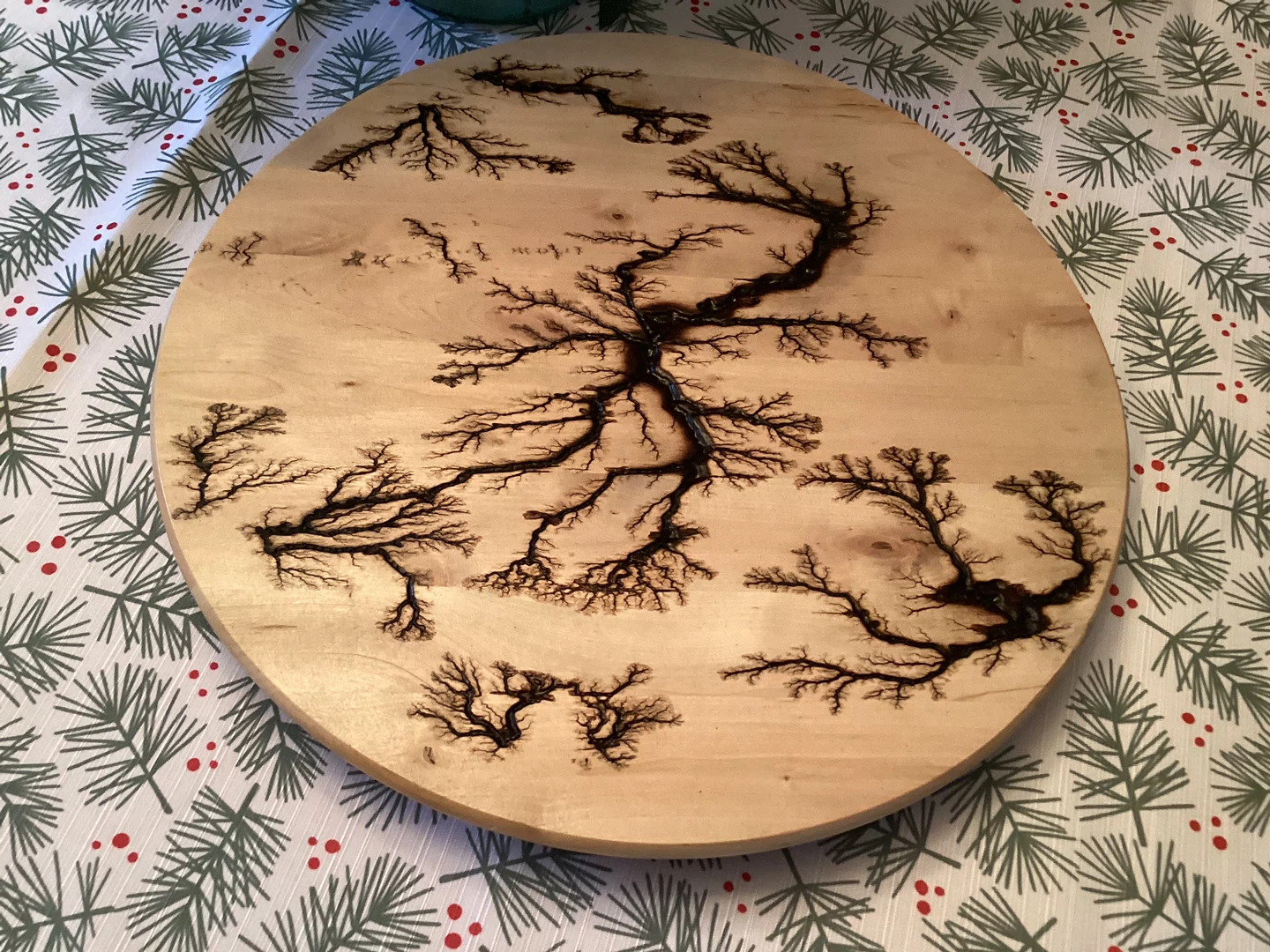 Lichtenberg woodwork