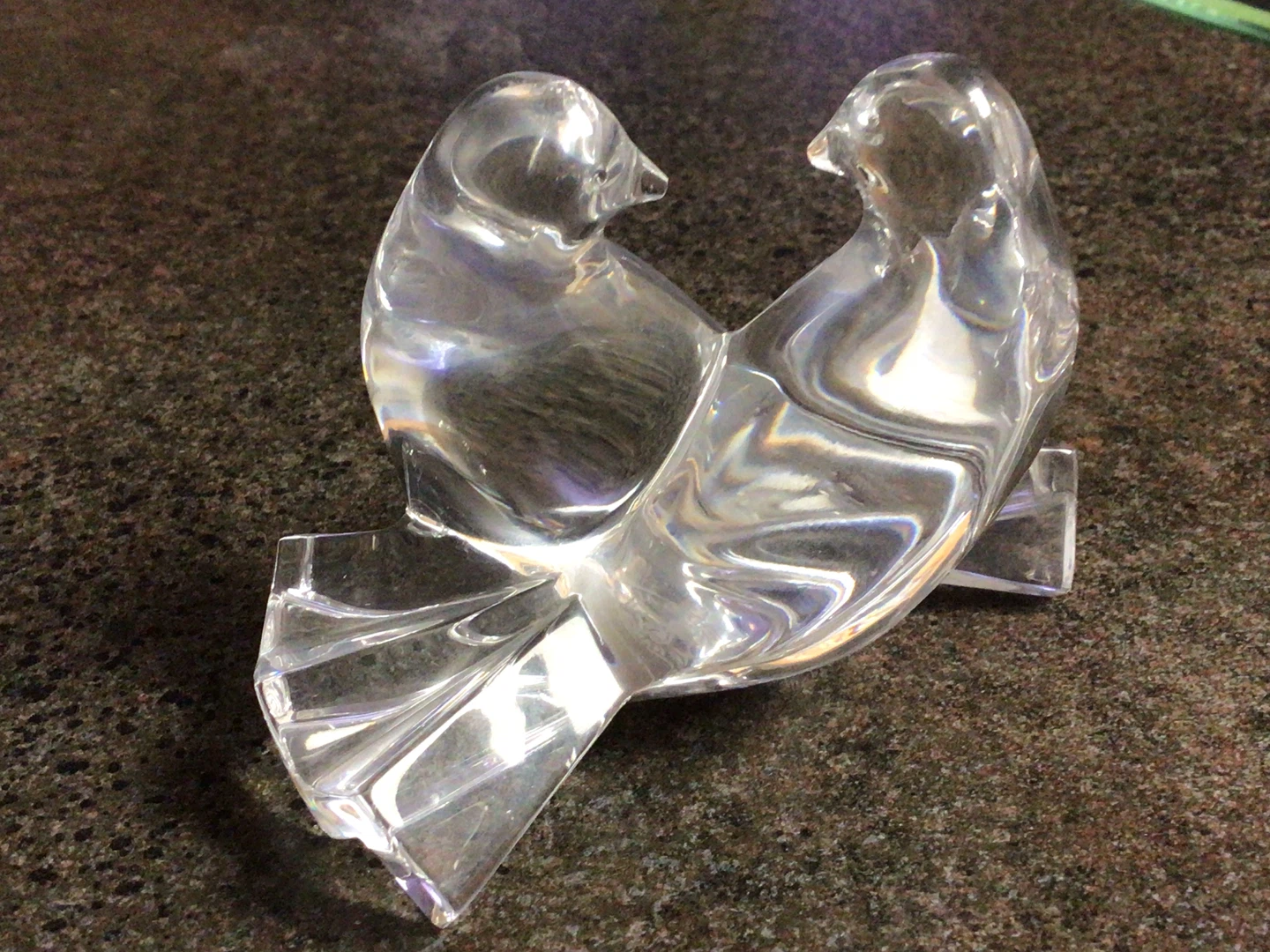 Baccarat Crystal Love Bird Figurine - photo 2